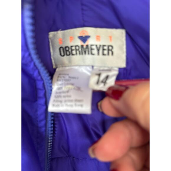 Obermeyer Sport Vintage Ski Jacket-Size 14 - Picture 3 of 7